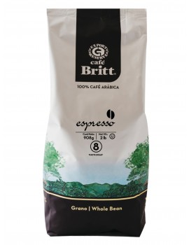 Espresso pupiņu kafija 908g